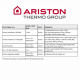 Ariston Elvezetőcső Alu/Pps, 60/100 mm, 0,5 m