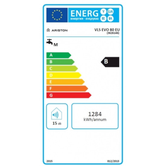 Ariston Velis EVO 80 EU elektromos vízmelegítő (villanybojler)