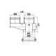 Brilon PPs/Alu szétválasztó adapter 60/100-2x80