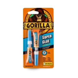 Gorilla Super Glue pillanatragasztó dupla 2x3g