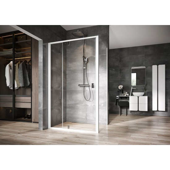 Ravak Fürdőszobai tükör STRIP 600x700 fehér világítással