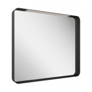 Ravak Fürdőszobai tükör STRIP 600x700 FEKETE világítással