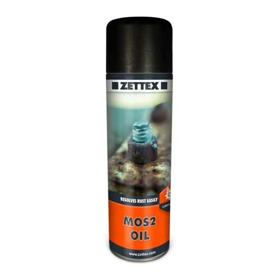 ZETTEX Csavarlazító spray MOS2 OIL 500ml